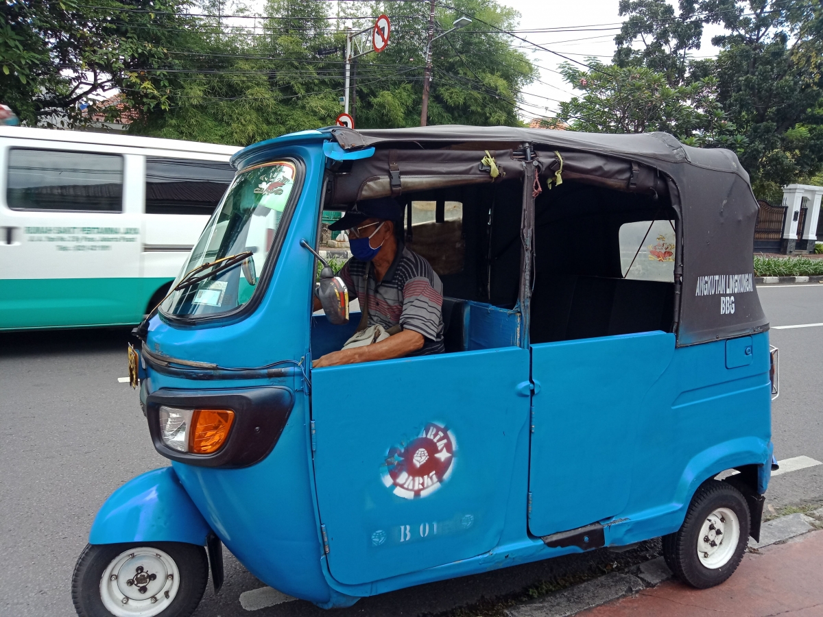 Senangnya Tampak Dari Seorang Haris Usai Bajaj Hilang Ketemu